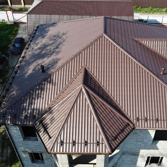 Монтаж сложной крыши и кровли в Шатуре и Московской области
